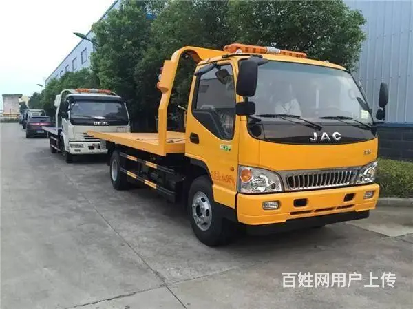 江淮蓝牌清障车一拖二清障车厂家在哪 - 图片 1