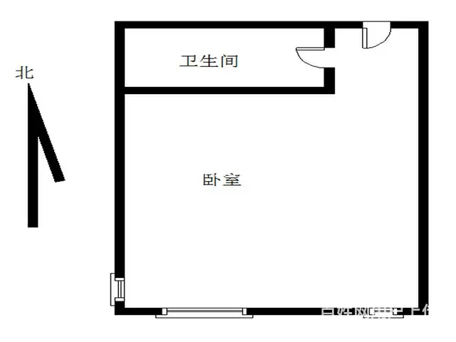龙池建坤花园 精装单间 朝南采光好 拎包住 - 图片 5