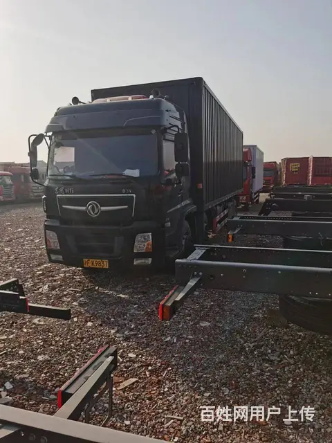 出售21年5月前四后四9.6米东风箱车 带一年费用 - 图片 1