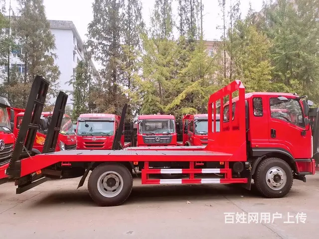 陕汽轩德X9挖机平板运输车低价出售数量有限 - 图片 5