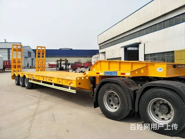 专业订做挖掘机运输车 低平板半挂车 全国发货 - 图片 7