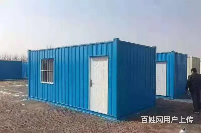 打包箱式定制岗亭厕所工地办公室宿舍配套空调床铺 - 图片 6