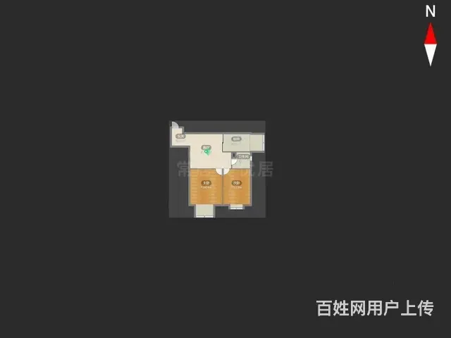 局小实验空置金鼎公寓92平两房朝南诚心出售京城豪苑 - 图片 8