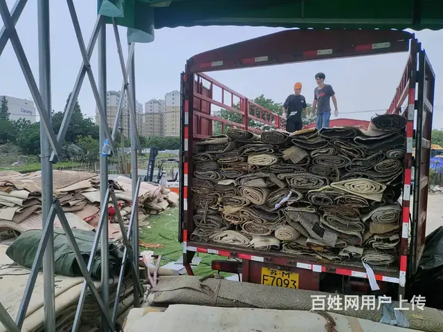 旧地毯出售，二手地毯出售，工程地面保护废旧地毯 - 图片 2