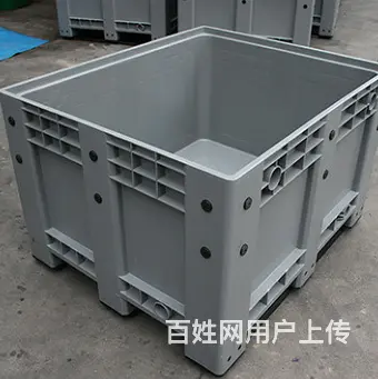 二手塑料托盘叉车栈板塑料地拍子注塑托板九角托盘平台 - 图片 6