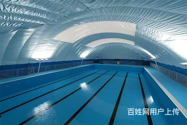 充气膜体育馆专业承建 多功能篮球网球室内场馆 - 图片 2