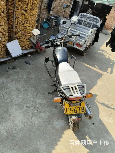 125跨骑摩托车动力好，撵兔子神器 - 图片 3