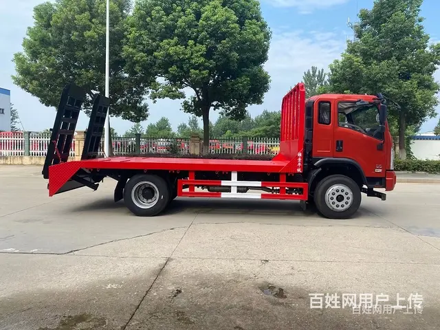 国六大运G6单桥平板运输车  厂家直销一条龙服务 - 图片 7