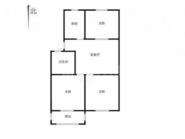 一楼还带有小院子（泰山三村带这样的院子非常少）看房有钥匙的。 - 图片 11