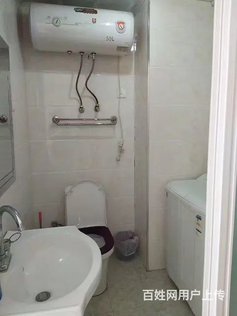 万商A区电梯5楼50平1室1厅床冰箱洗衣机热水器空调月租10 - 图片 2