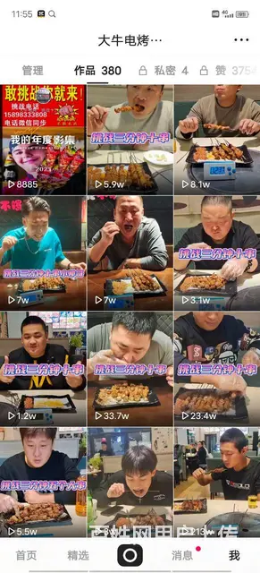 电烤牛肉串，羊肉串 - 图片 3