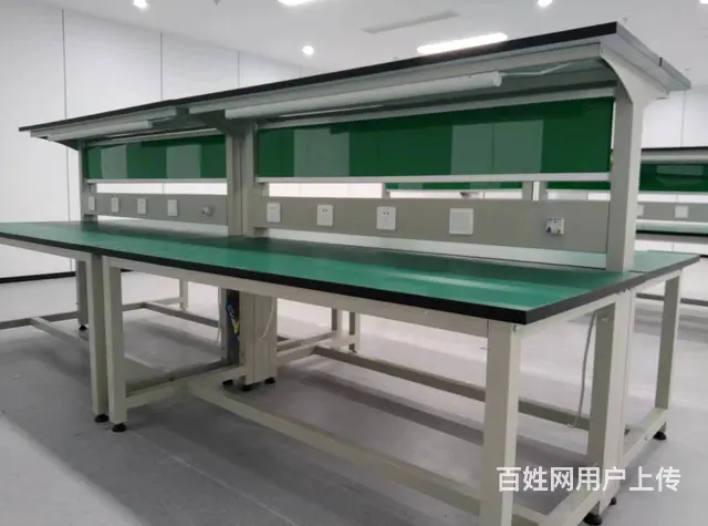 防静电工作台电子厂操作台学校实验桌车间电脑维修台流 - 图片 10