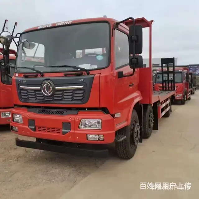 板长8米轴距1800+4500挖机平板车 拖板车 性价比高 - 图片 4