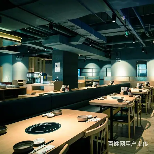 【餐饮系列】火锅店桌台 方桌圆桌 卡座沙发定做 - 图片 5