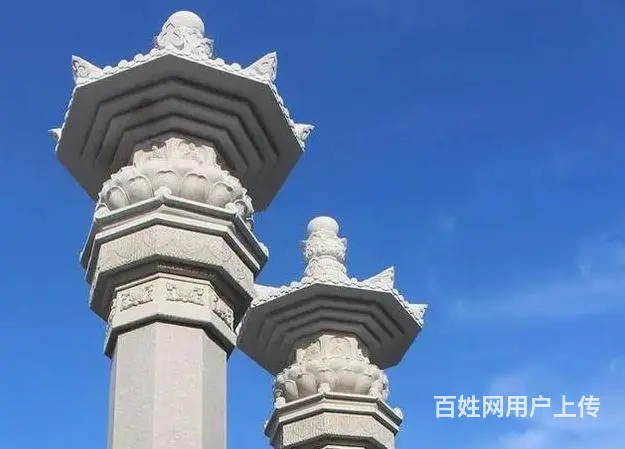 惠安石雕厂家供应石雕经幢 - 图片 2