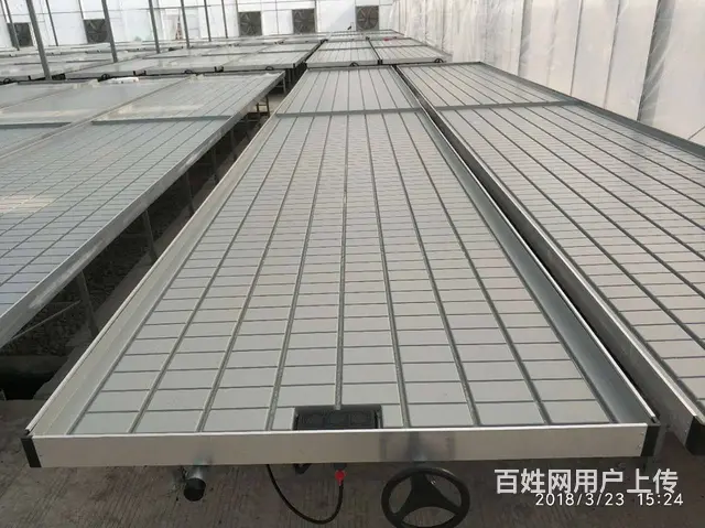 安平航迪移动苗床 潮汐灌溉式苗床 自走式喷灌机安装 - 图片