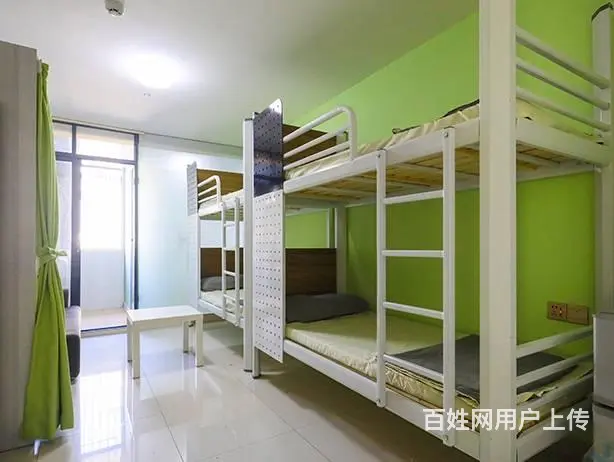 公寓学校学生员工宿舍成人高低 双层铁架床 - 图片 2