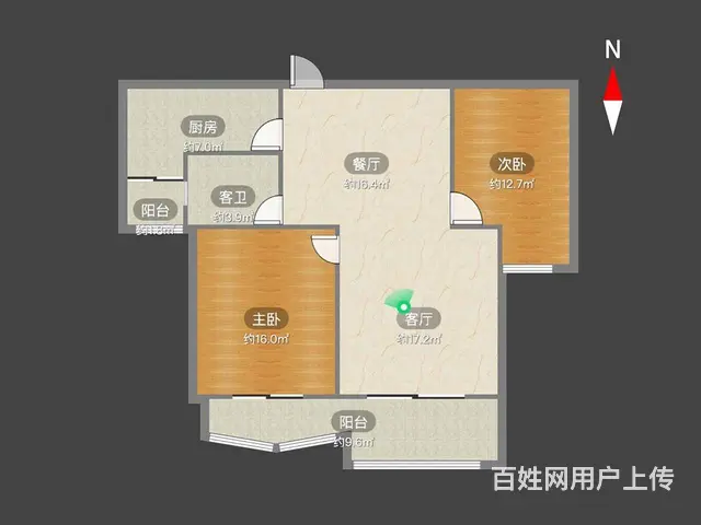 新上银河湾星苑2室2厅房东诚心出售看中可谈 - 图片 10
