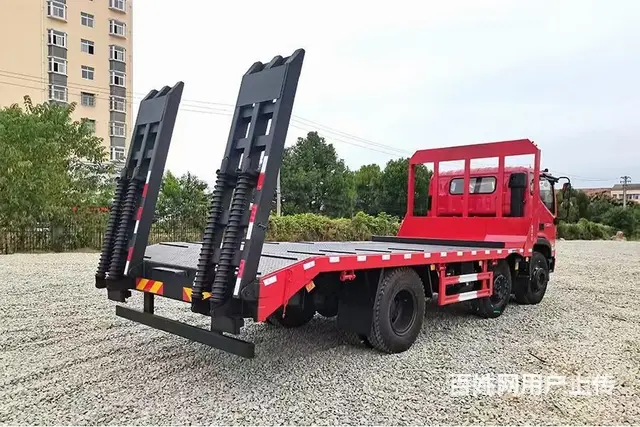 潍柴220马力福田挖机平板车 价格 - 图片 5