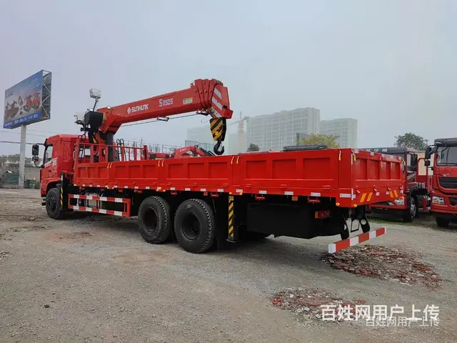 新款单桥后八轮10吨12吨随车吊厂家电话 - 图片 8