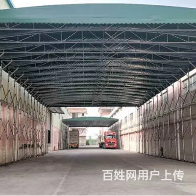 大型电动伸缩雨棚户外帐篷活动雨棚夜宵排挡推拉棚 - 图片 7