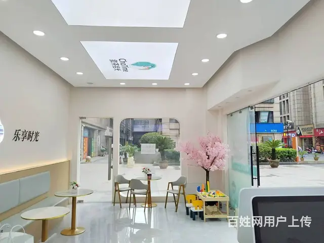 （易转介绍） 柯桥蓝天市心广场临街店面客源稳定奶茶店转让 - 图片 3
