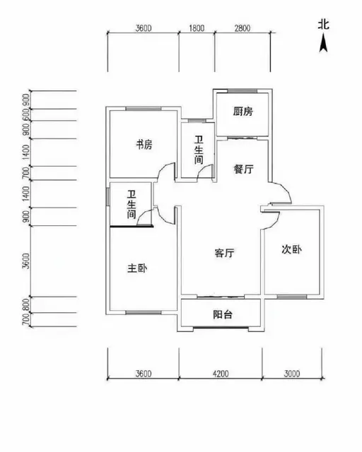 群力小区，两室精装修，干净整洁，交通便利，温馨舒适拎包即住 - 图片 11