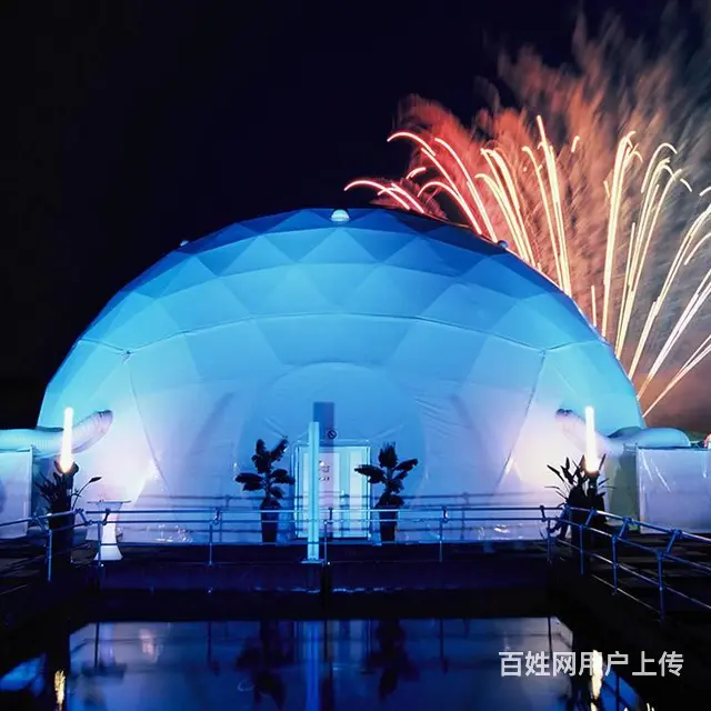 音乐节球形篷房搭建速度快可移动易拆搭库存充足 - 图片 6