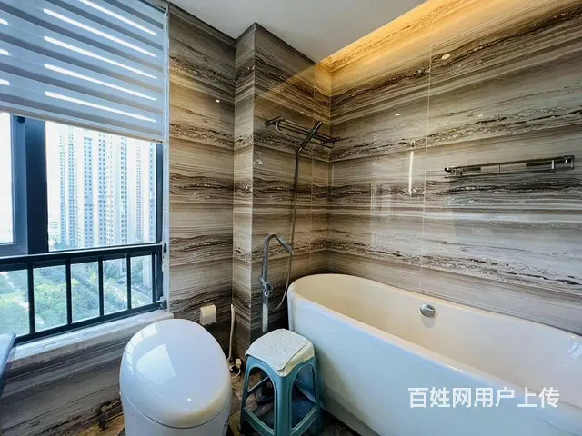 实图拍摄 青山滨江一线江景3房2卫 270度落地窗 - 图片 11