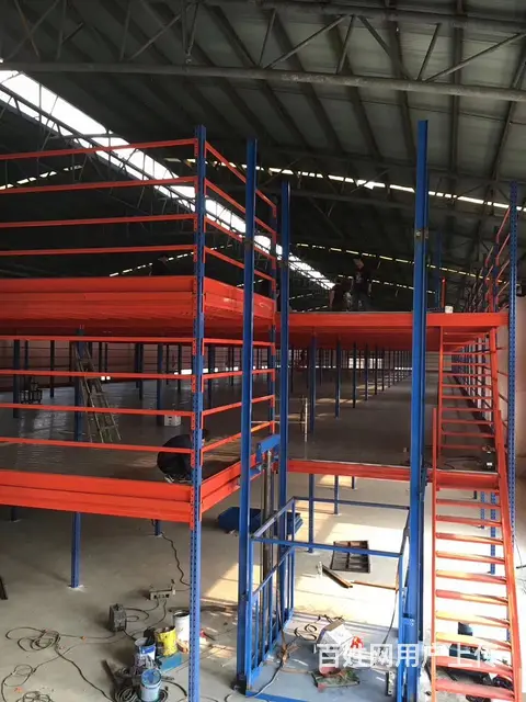 重型阁楼平台工厂车间仓库办公室库房隔层定制拆卸组装 - 图片 1