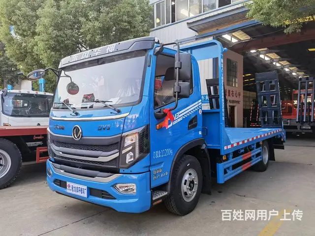 那曲东风华神挖机拖板车 拉90/135挖机拖板车厂家批发价 - 图片 2