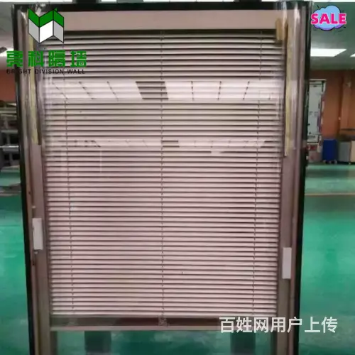 山东聊城磁控双玻百叶玻璃隔断是开放性与私密性的结合 - 图片 4
