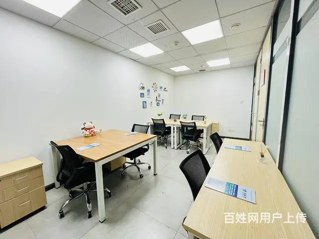 物业直租，拎包办公，1加1格局6至10人带老板间，创业分公司 - 图片 1