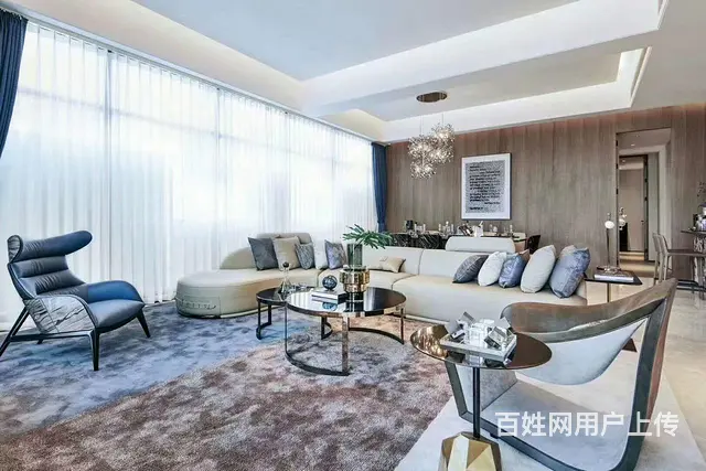 奥体朝龙汇大平层公馆主力户型420方460方520方豪装江景 - 图片 1