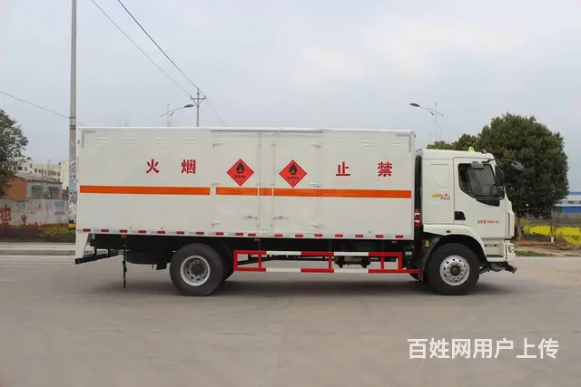 厢式危险品运输车 东风单桥危险品厢式货车 便宜卖 - 图片 1