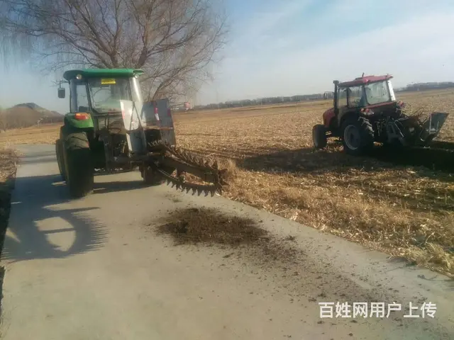 开沟机出租，天然气，自来水管道，电网，光缆开沟 - 图片 1
