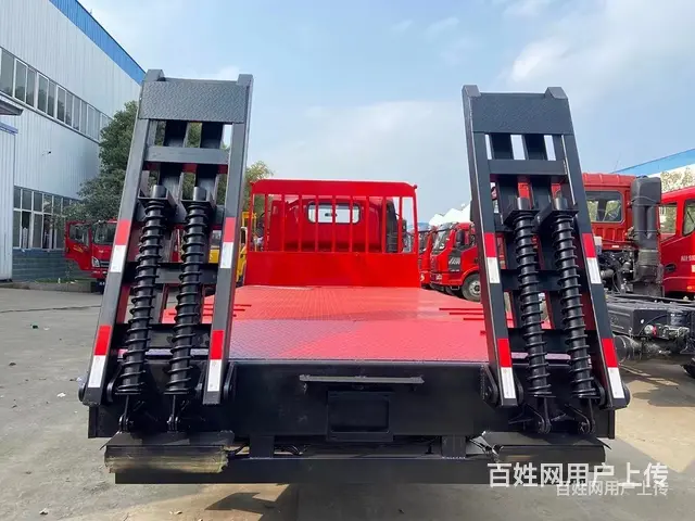 攀枝花国六解放虎V平板拖车135挖掘机平板运输车办齐多少钱 - 图片 12