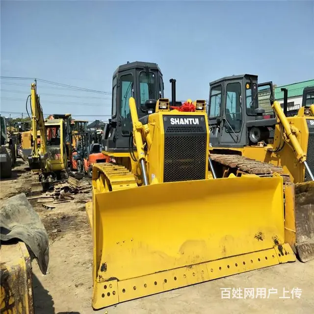 莱芜本地二手推土机市场 旧山推SD16干地型推土机 - 图片 3