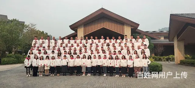 清远百人集体相拍摄，清城区酒店会议合影，合影架子 - 图片 4