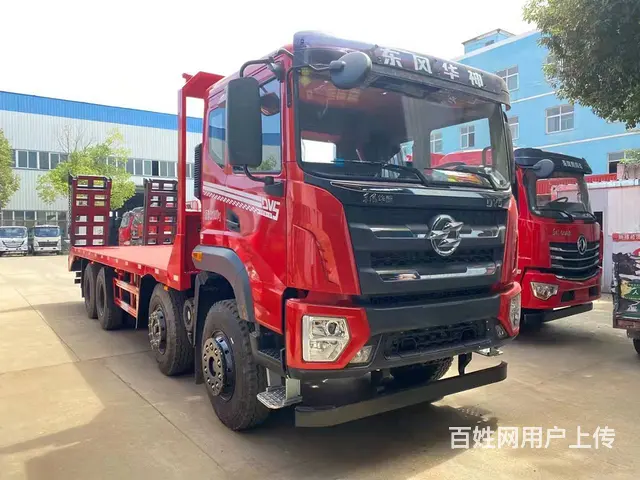 拉20吨不超载 挖机拖板车 东风前四后八平板运输车 - 图片 9