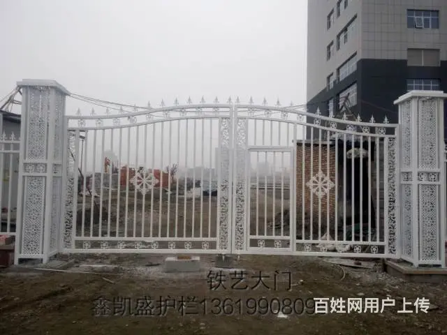 铁艺 大门 围栏 护栏  PVC护栏鑫凯盛铁艺护栏 - 图片 5