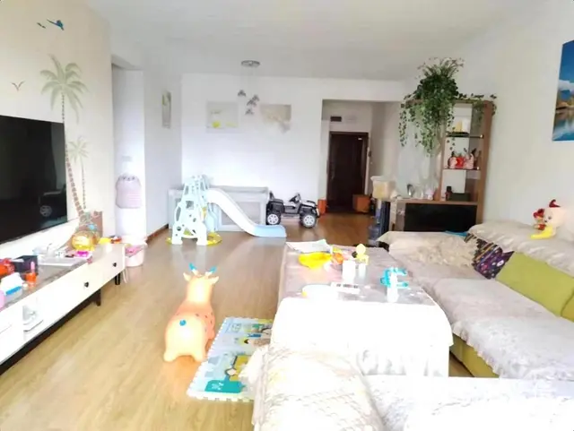 市政府背后公务员小区愉景华庭精装3房带家具家电出租停车方便 - 图片 1