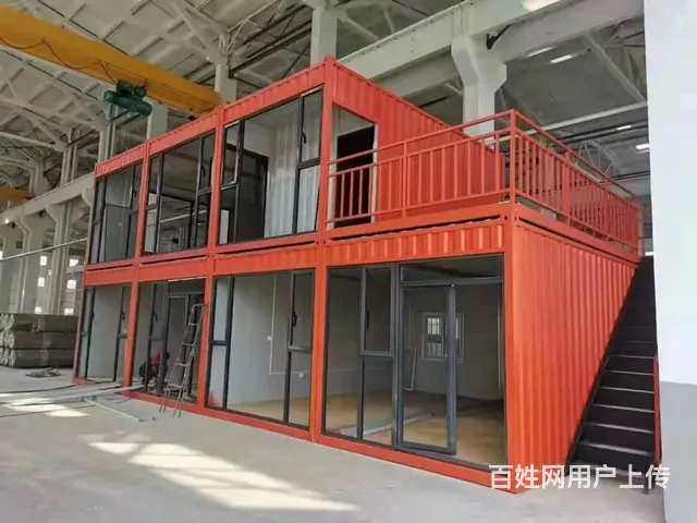 工地K式活动板房住人仓储活动房仓库提供集装箱工程 - 图片 3