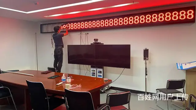 仲恺批发LED走字屏广告字幕屏专业上门服务可开票 - 图片 4
