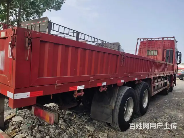 二手福田欧曼EST 9.6米平板车 前四后八 国5 - 图片 4