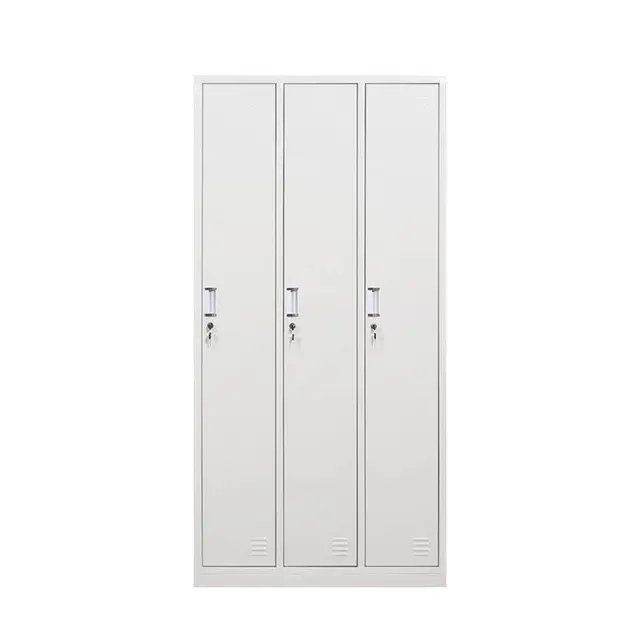 钢制更衣柜学校宿舍储物柜员工鞋包柜 - 图片 2