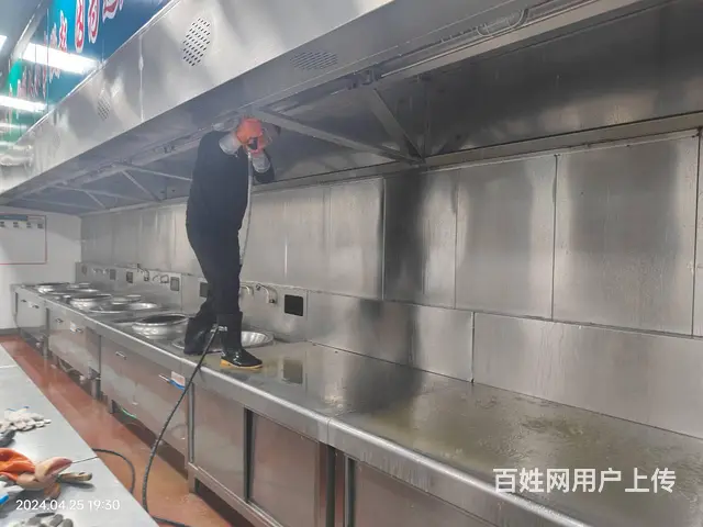 昆山学校食堂油烟机净化器清洗风机清洗 - 图片 3