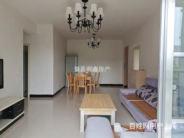 渠县地旺广场附近电梯房精装三房两厅出售 - 图片 2