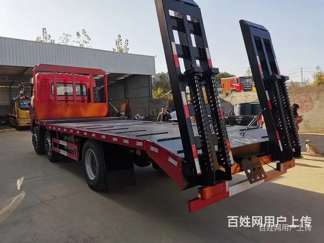 嘉峪关国六东风三桥200挖机拖板车包上牌价格是多少 - 图片 6