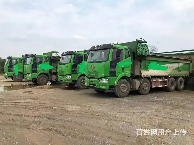 11台17年国五解放J6前四后八自卸车320马力 - 图片 5